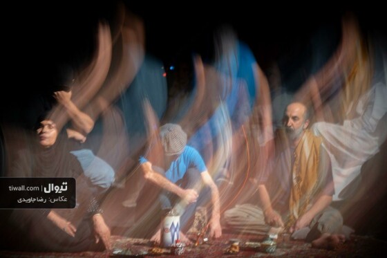 نمایش قصه و ترانه ألف لیلة و لیلة نوشته و طراحی احسان عبدی‌پور