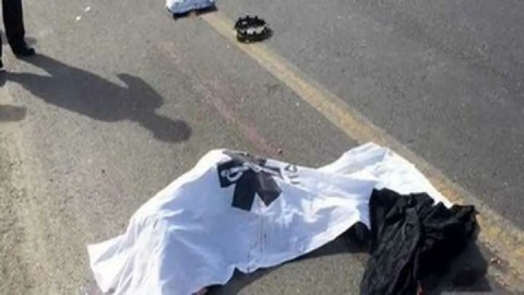 یک کشته و یک مصدوم در برخورد خودرو با ۲ عابر پیاده در بزرگراه شهید همت