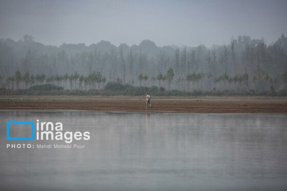 دریاچه الندان در آستانه خشک شدن کامل