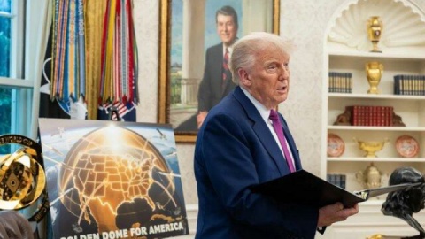 اجاره پایگاه تفنگداران دریایی برای ساخت «گنبد طلایی» ترامپ