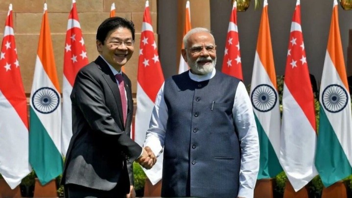 همکاری در هوش مصنوعی و نیمه‌رساناها؛ دهلی و سنگاپور قراردادهای صنعتی جدید امضا کردند