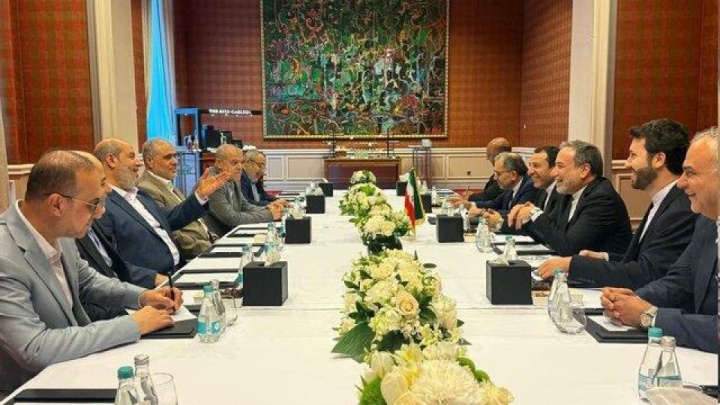 دیدار و رایزنی عراقچی با اعضای شورای رهبری حماس