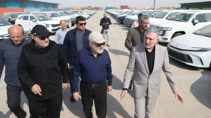 آغاز ترخیص خودروهای خارجی بلاتکلیف در گمرک خرمشهر