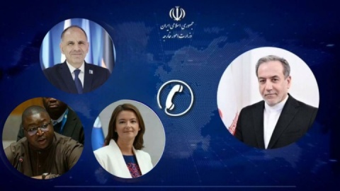 گفتگوی تلفنی عراقچی با وزرای امور خارجه یونان، اسلوونی و سیرالئون