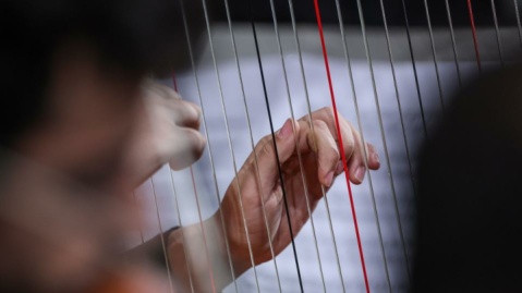 اجرای ارکستر فیلارمونیک در تخت‌جمشید