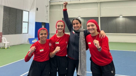 تنیسورهای ۱۲ ساله در مسابقات بین قاره ای