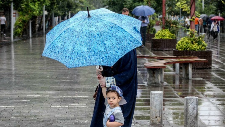 بارش پراکنده باران در نیمه شمالی و غربی کشور