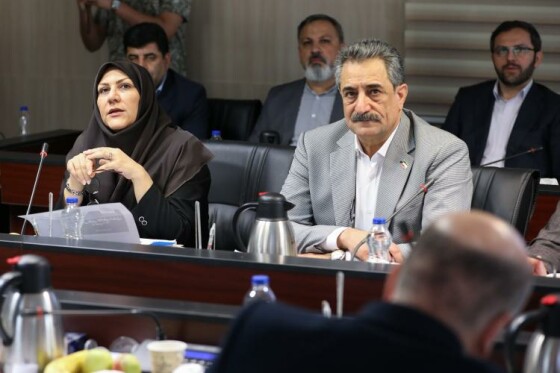 جلسه با وزیر و مدیران وزارت جهاد کشاورزی