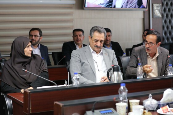 جلسه با وزیر و مدیران وزارت جهاد کشاورزی