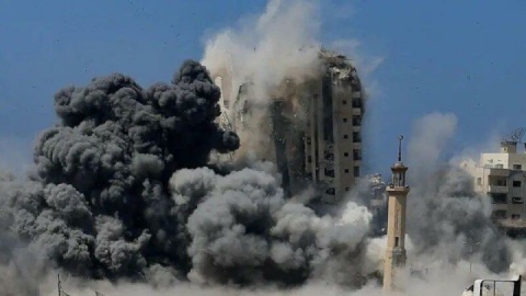 تخریب برجهای غزه؛ هشدار درباره کوچ جمعی و جنایت جنگی