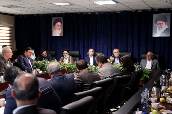 جلسه با وزیر و مدیران وزارت جهاد کشاورزی