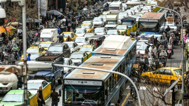 ترافیک صبحگاهی تهران در ماه مهر ۱۶۹ درصد افزایش می‌یابد