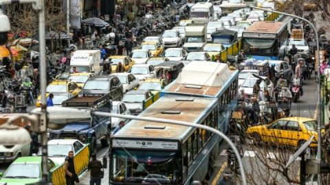 ترافیک صبحگاهی تهران در ماه مهر ۱۶۹ درصد افزایش می‌یابد