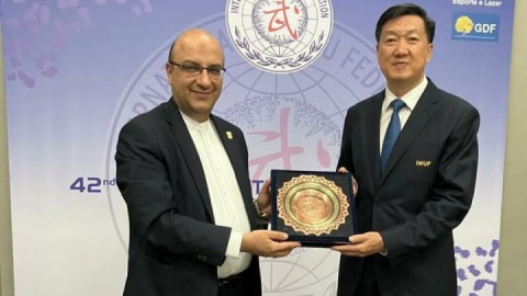 دبیرکل کمیته ملی المیپک با رئیس کمیته ملی المپیک چین دیدار کرد