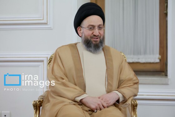 دیدار «سید عمار حکیم» با وزیر امور خارجه