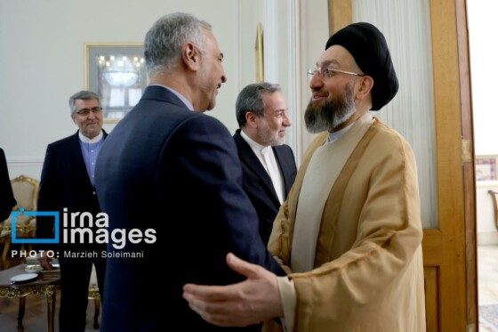 دیدار «سید عمار حکیم» با وزیر امور خارجه