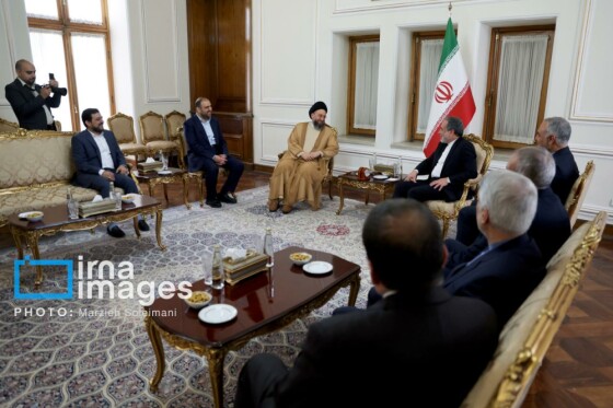 دیدار «سید عمار حکیم» با وزیر امور خارجه