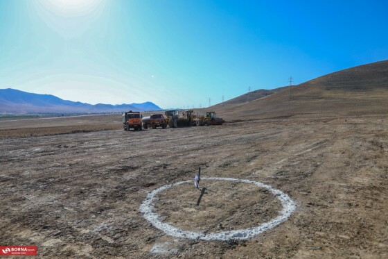 آیین کلنگ‌زنی پروژه نیروگاه خورشیدی خضرا