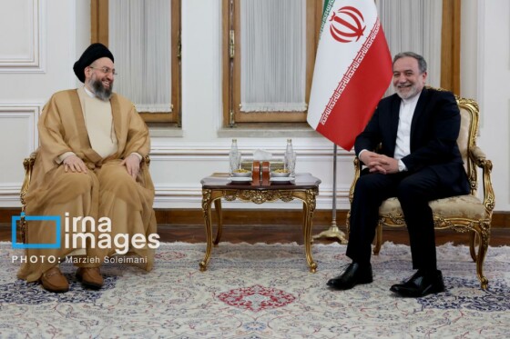 دیدار «سید عمار حکیم» با وزیر امور خارجه