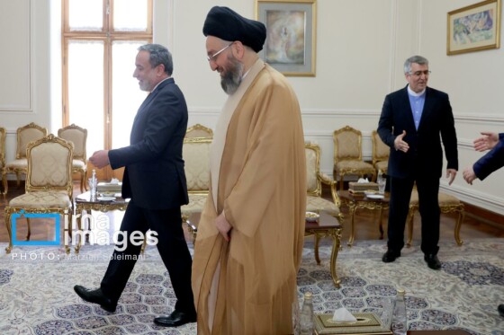 دیدار «سید عمار حکیم» با وزیر امور خارجه