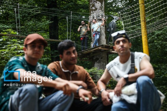 اوج هیجان در نمک آبرود