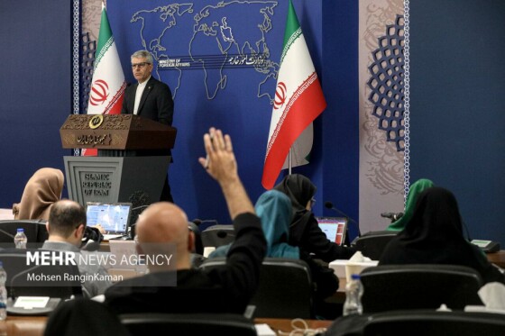 نشست خبری سخنگوی وزارت امور خارجه