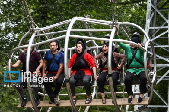 اوج هیجان در نمک آبرود