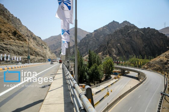 بهرهبرداری از باند شرقی منطقه دو آزادراه تهران - شمال