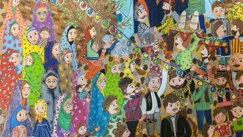 نشانِ نقره مسابقه نقاشی «هیکاری» ژاپن به نوجوان ایرانی رسید