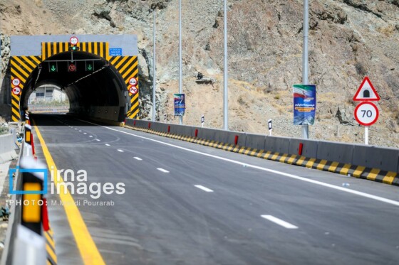 بهرهبرداری از باند شرقی منطقه دو آزادراه تهران - شمال