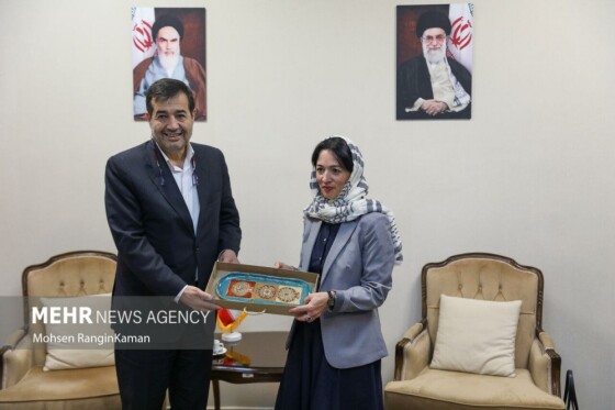 دیدار وزیر فرهنگ، آموزش و ورزش ارمنستان با وزیر ورزش و جوانان ایران