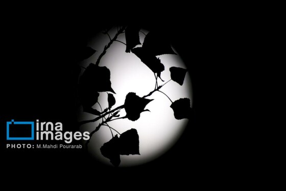 ماهگرفتگی در آسمان تهران