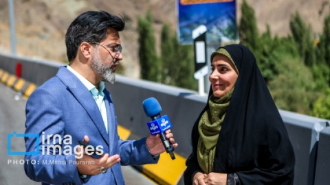 گزارش تصویری/ بهره‌برداری از باند شرقی منطقه دو آزادراه تهران - شمال