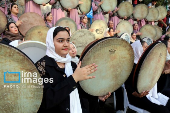 همایش «دف نوازان» بجنورد