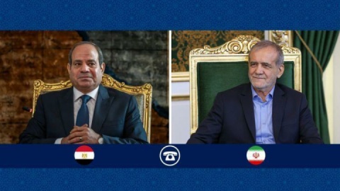 ایران و مصر بر مواضع متحد علیه اسرائیل تاکید کردند