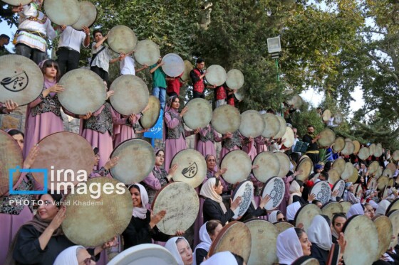 همایش «دف نوازان» بجنورد