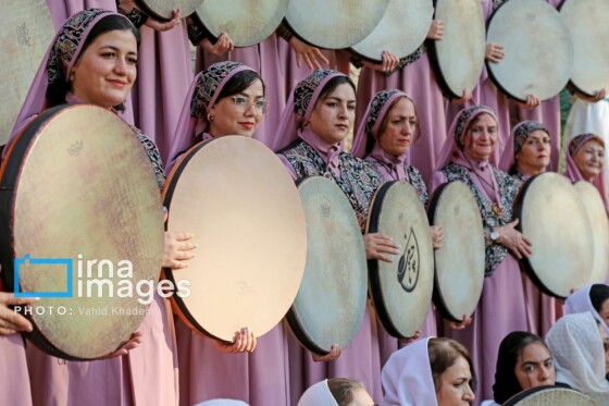 همایش «دف نوازان» بجنورد