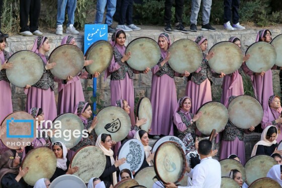 همایش «دف نوازان» بجنورد