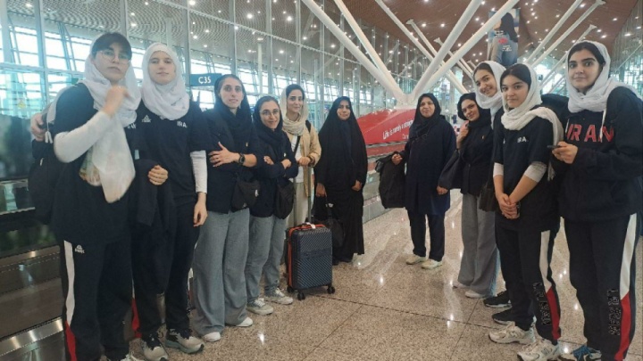دختران بسکتبالیست ایران به مالزی رسیدند