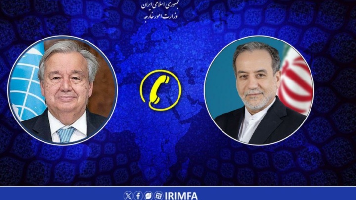 رایزنی عراقچی و گوترش درباره موضوع هسته‌ای و تحولات منطقه