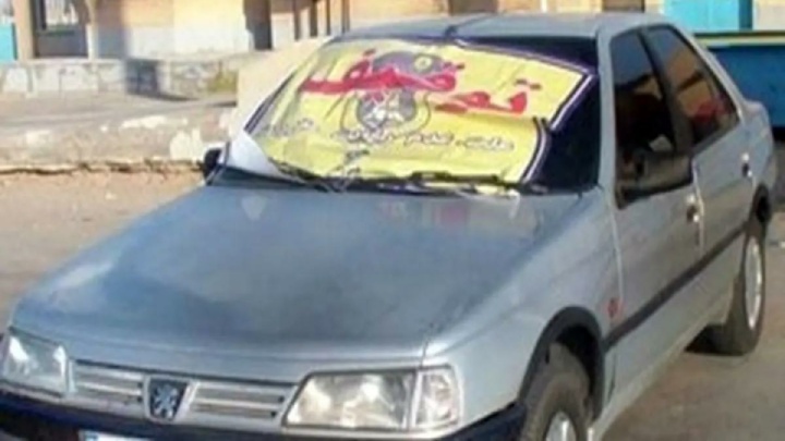 پژو با رانندگی نوجوان ۱۴ ساله توقیف شد
