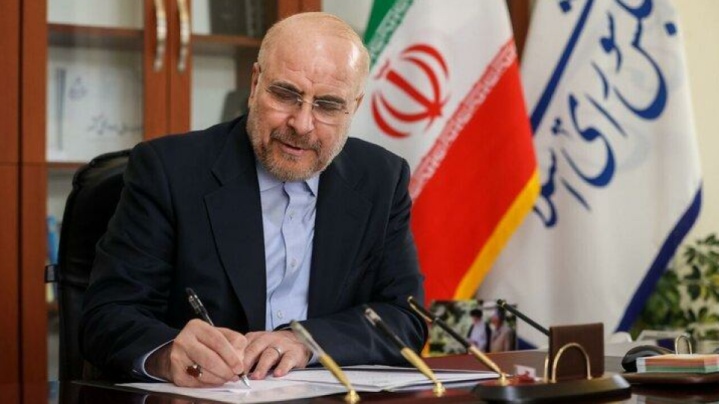 قدردانی قالیباف از مواضع مقتدرانه رئیس جمهور در سازمان ملل