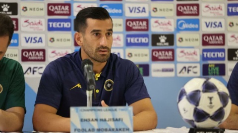 نشست خبری سپاهان پیش از دیدار با الحسین اردن