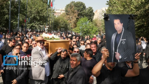 گزارش تصویری/ تشییع پیکر «امید جهان»