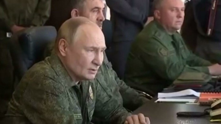 پوتین از رزمایش مشترک روسیه_بلاروس بازدید کرد