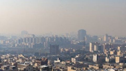 هوای تهران آلوده شد