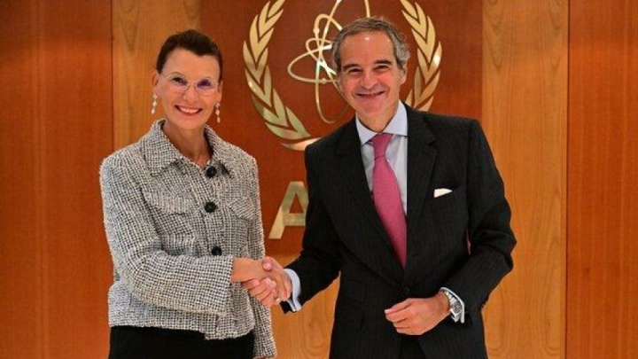 گروسی و مقام آلمانی درباره ایران رایزنی کردند