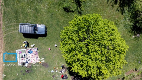 گزارش تصویری/ در پناه طبیعت