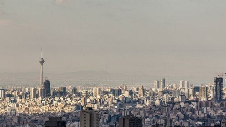 هوای تهران در وضعیت زرد قرار دارد