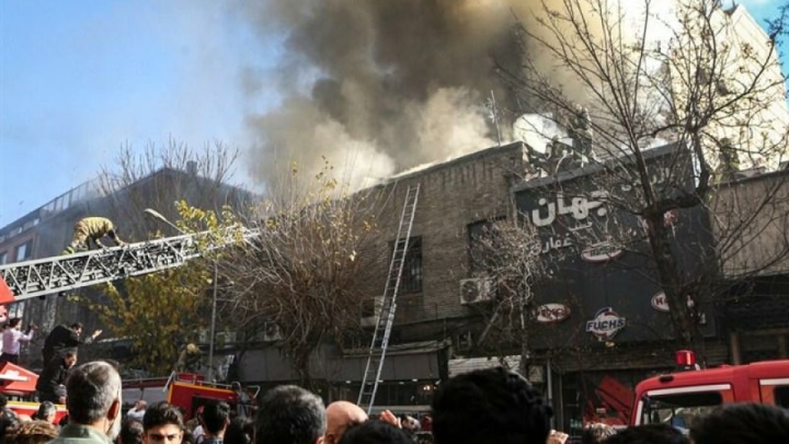 آتش‌سوزی در سبزوار/ ۵۱  مصدوم برجای ماند